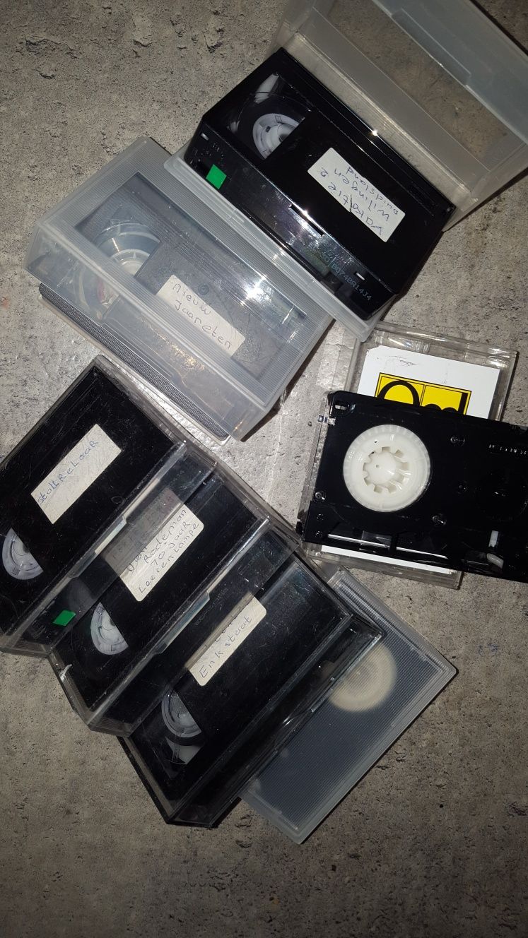 Kasety do kamer VHS-C. Cena za 3 szt VHS-C !