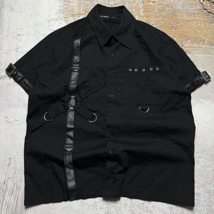 Рубашка сорочка неформальна готична y2k dollskill готика