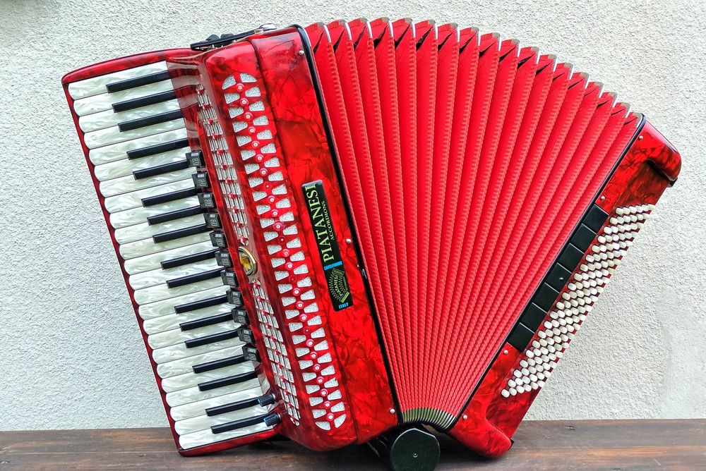 Włoski akordeon Piatanesi Ottavianelli Musette - świetny stan !