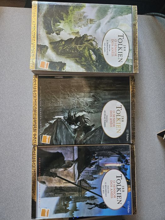 Senhor dos Anéis - 3 volumes