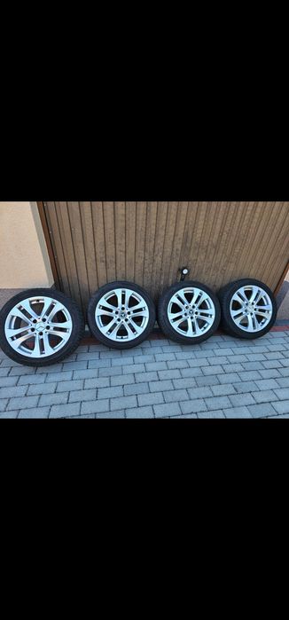 Oryginalne Alufelgi Mercedes w204 5x112 opony letnie