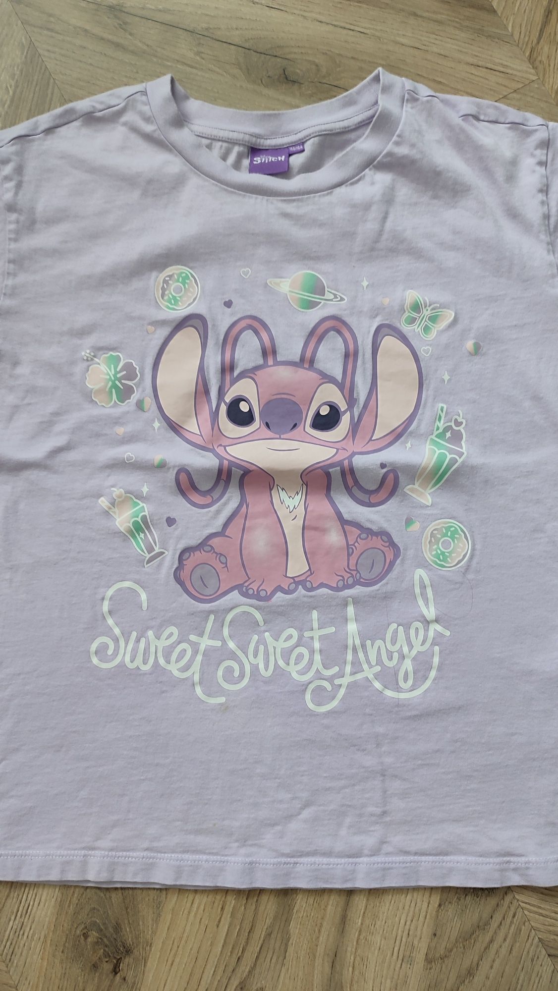 Koszulka t-shirt dziewczęcy Stitch Angel 158 164