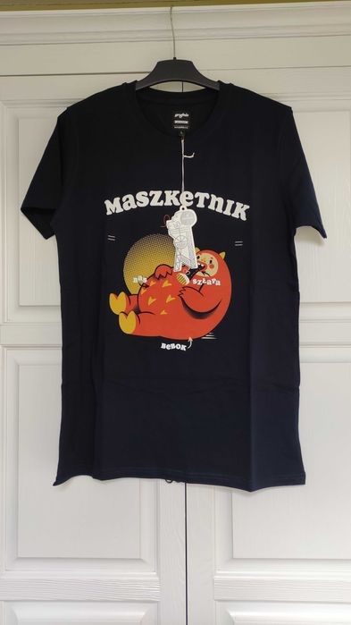 Nowy z metką t-shirt, koszulka Gryfnie, Maszketnik, rozmiar L