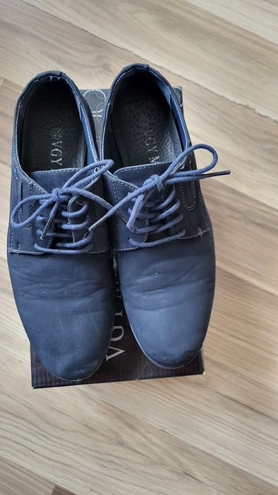 Buty komunijne chłopiec granatowe 35