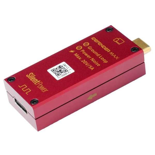 SilentPower by iFi iDefender Max | Izolator pętli masy USB | Warszawa