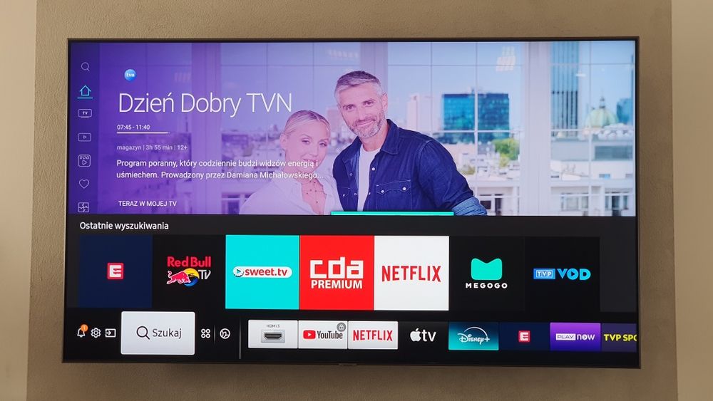 Telewizor Samsung 65Q80RAT 120Hz DVBT2 Netflix HDMI 60W