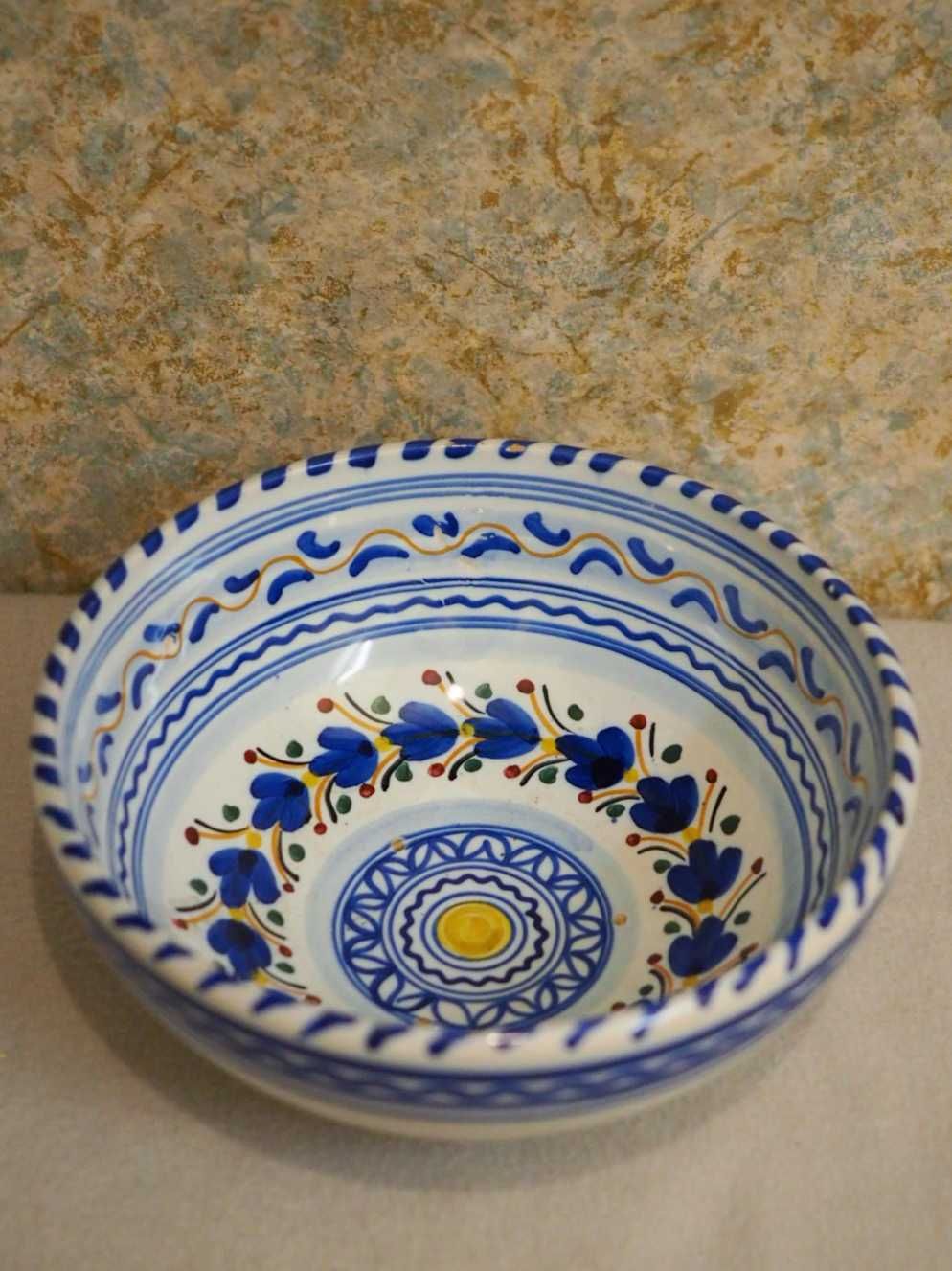 Ceramiczny talerz, miska na tapas z Hiszpanii. Handmade. Lata 60.