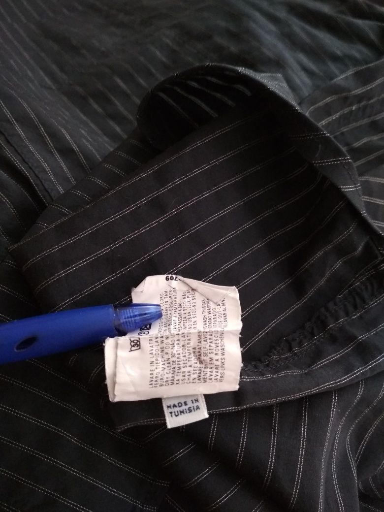 Armani Jeans czarna koszula L/XL