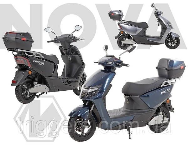 Электроскутер Maxxter NOVA 1000W 1кВт 16" 72В 20Ач 50 км/ч до 80 км