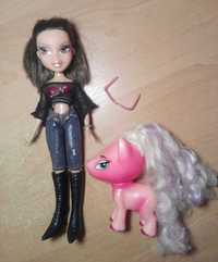 Lalka Bratz 2001 MGA + Konik Bratz 2005 MGA