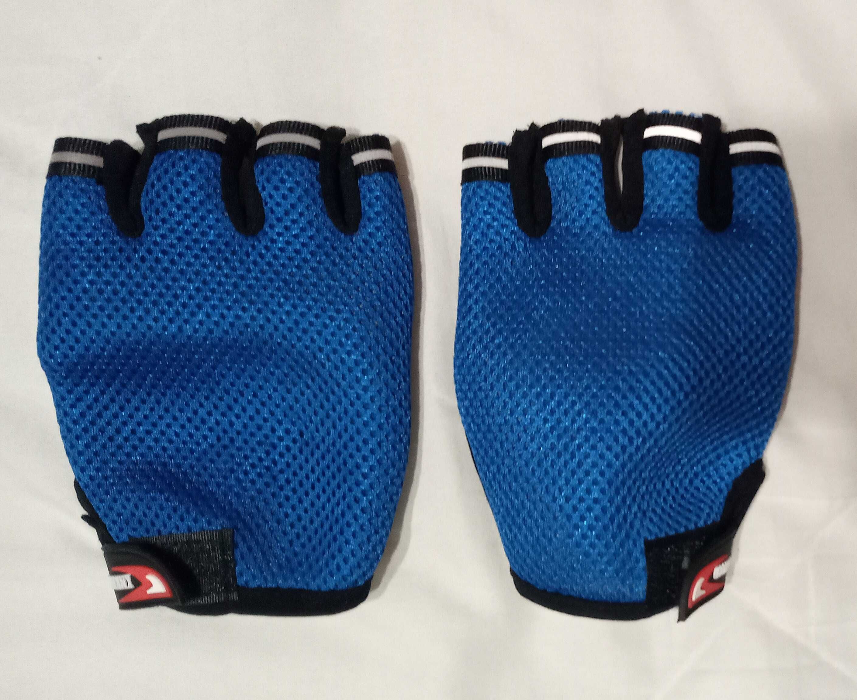 Перчатки  спортивные для бега для зала  новые синие темно синие