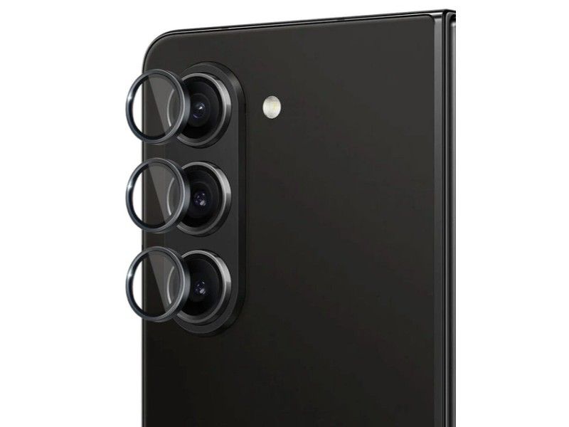 Szkło na aparat do Samsung Galaxy Z Fold5 3MK Lens Protection Black