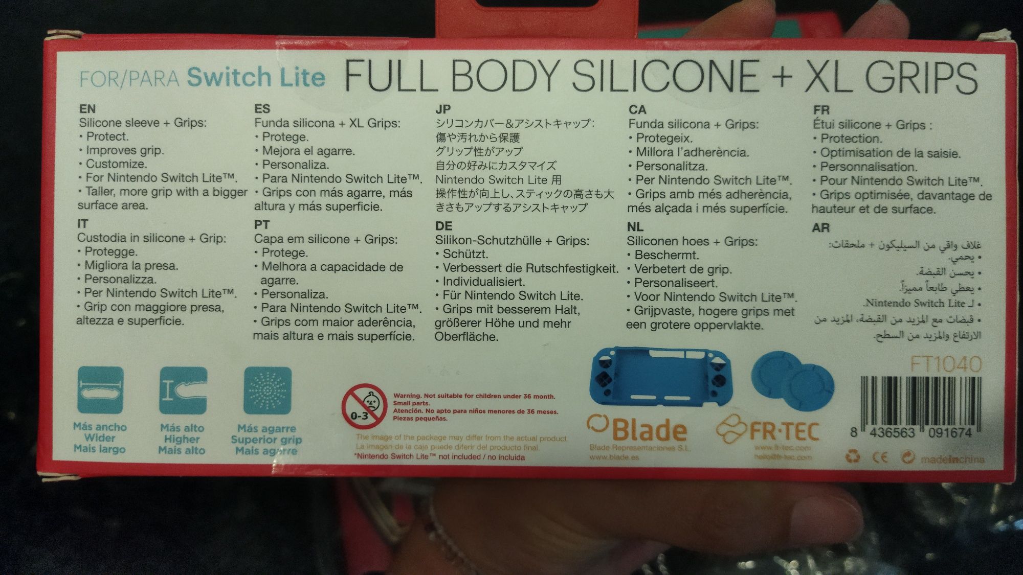 Bolsa para nintendo switch ( da para qualquer uma) capa silicone lite