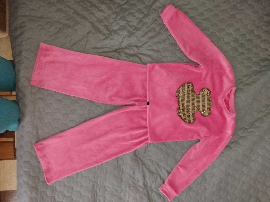 Стильний теплий вельветовий костюм для дівчинки 128-135