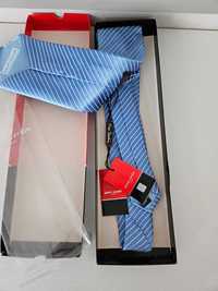 галстук краватка синий Pierre Cardin