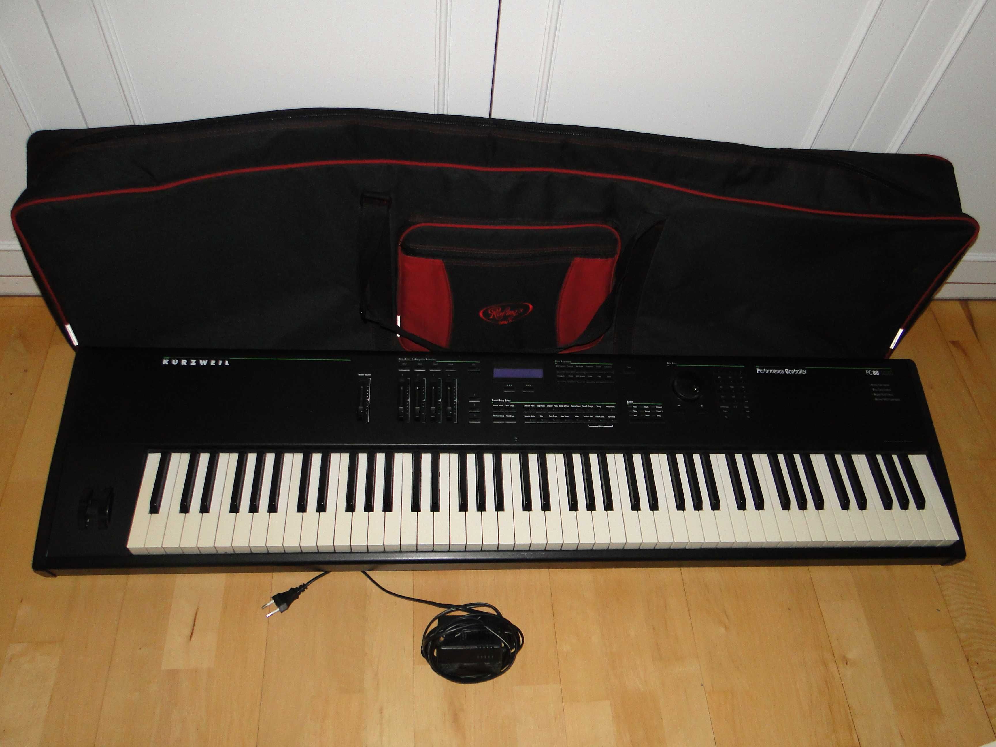 Genialne Wysokiej Klasy Piano Cyfrowe Syntezator KURZWEIL PC88+Futerał
