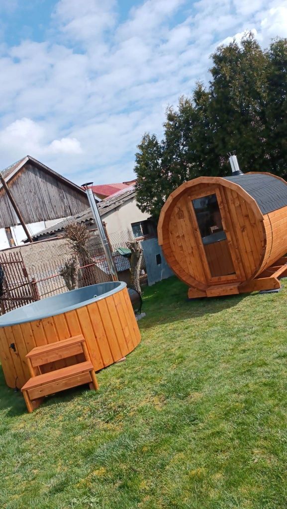 Sauna Ogrodowa Super Cena !! Kompletna z Piecem