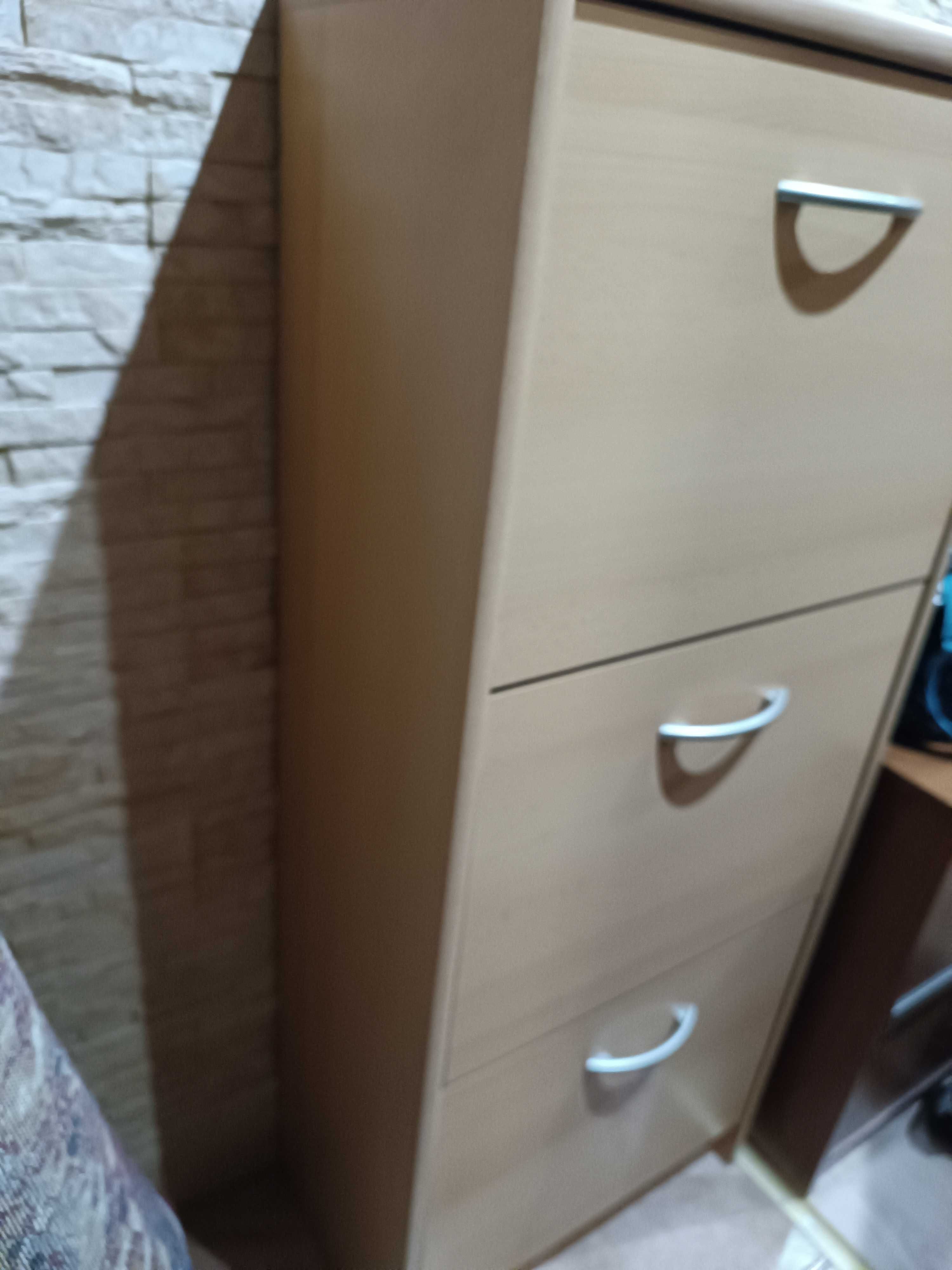 Szafka na buty płytka drewno