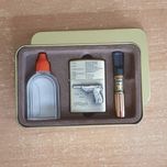 Бензиновая Зажигалка И Бензин. Подарочный Набор