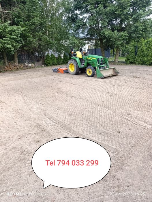 Usługi miniładowarką