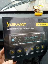 Магнітола SWAT wx-2101ub, автомобільний ресивер 1din