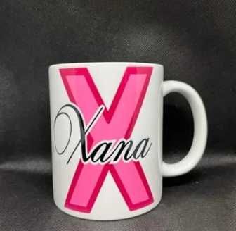 caneca com personalização incluída