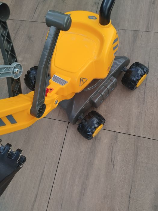 Koparka plastikowa zabawkowa