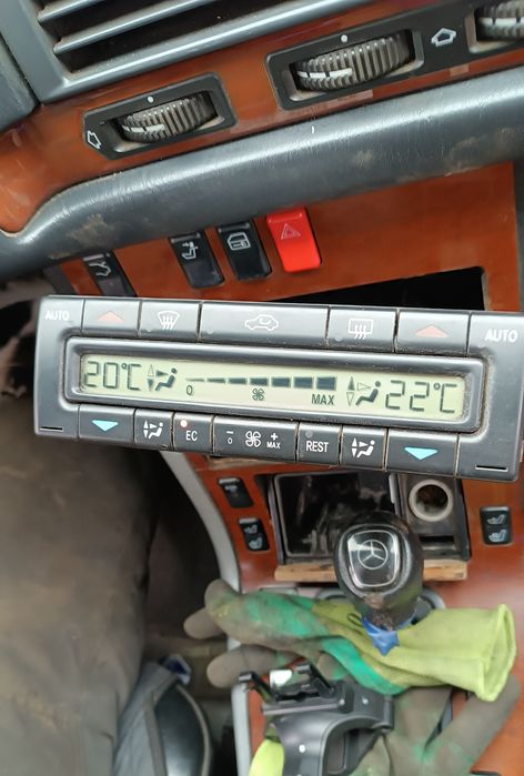Клімат - контроль w140 Mersedes