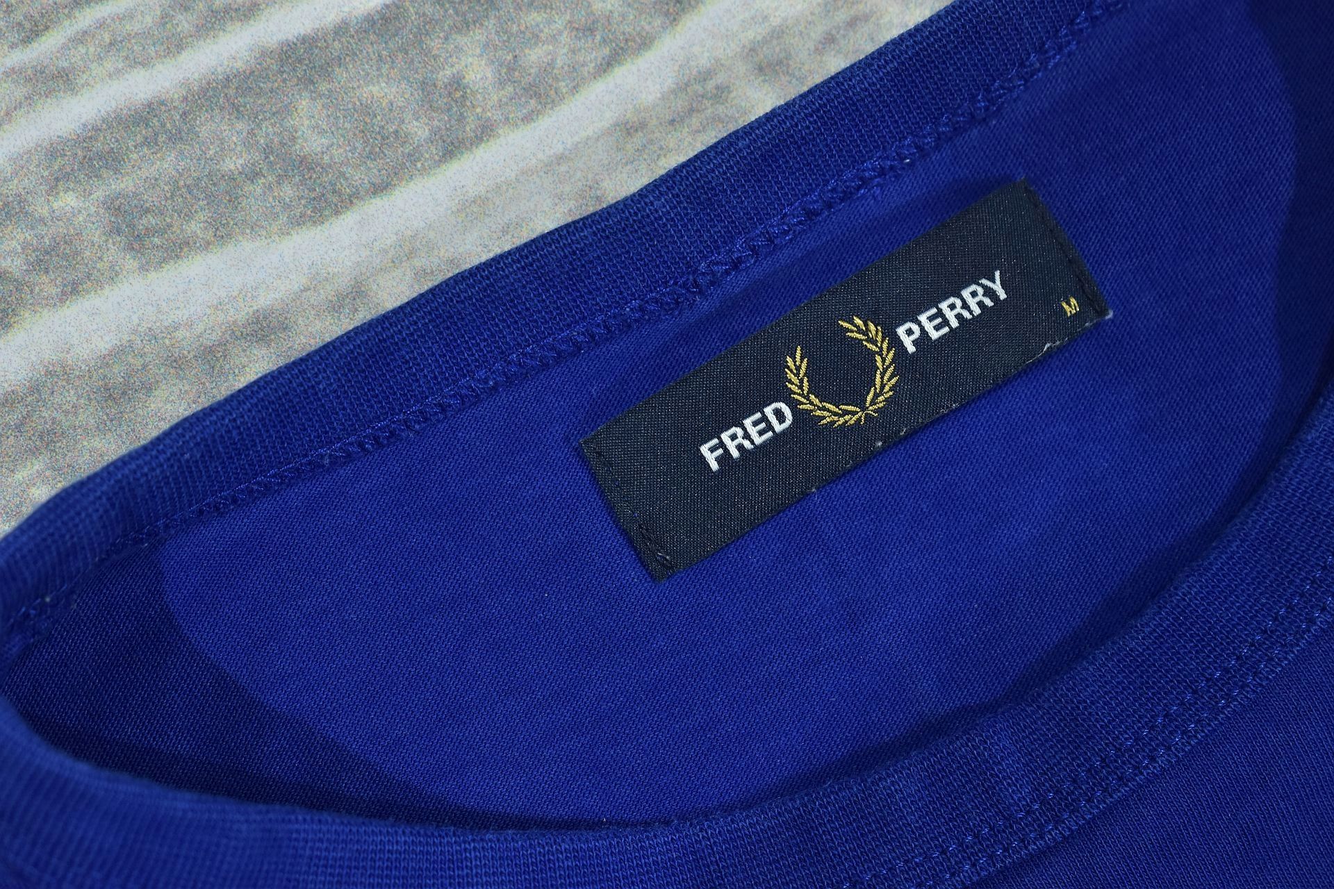 FRED PERRY Koszulka Logowana Męska Basic / M