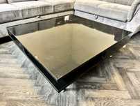 IKEA TOFTERYD Stolik kawowy czarny 95x95x31 cm