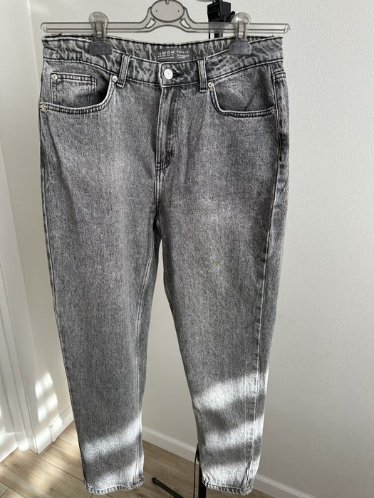 Сірі джинси PRIMARK MOM / Серые джинсы МОМ / Розмір L, 42