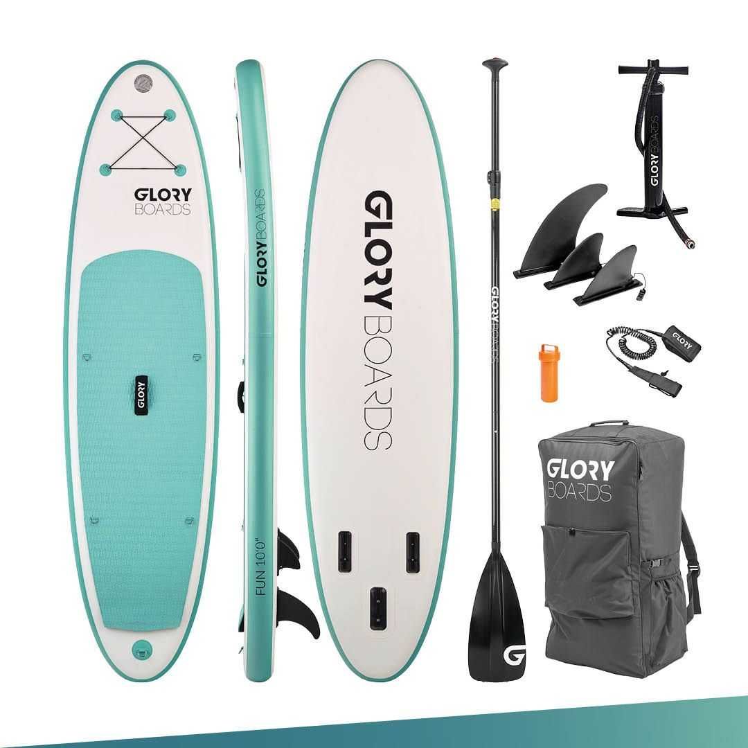 Deska Glory Boards FUN 10'0'' Allround Zestaw SUP z wiosłem Carbon