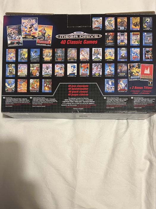 Megadrive Mini - Consola com dois comando NOVA