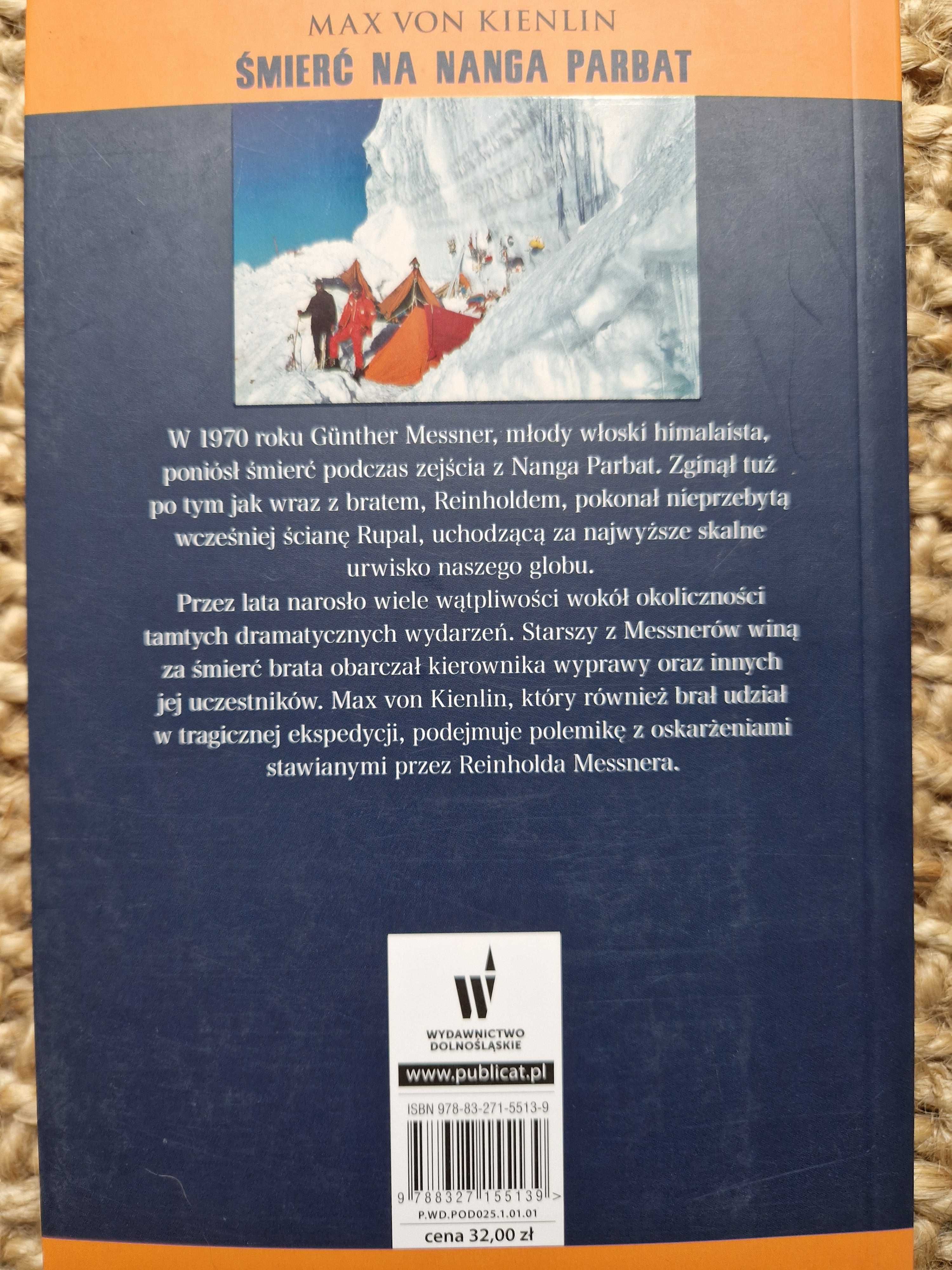 Śmierć na Nanga Parbat Max von Kienlin