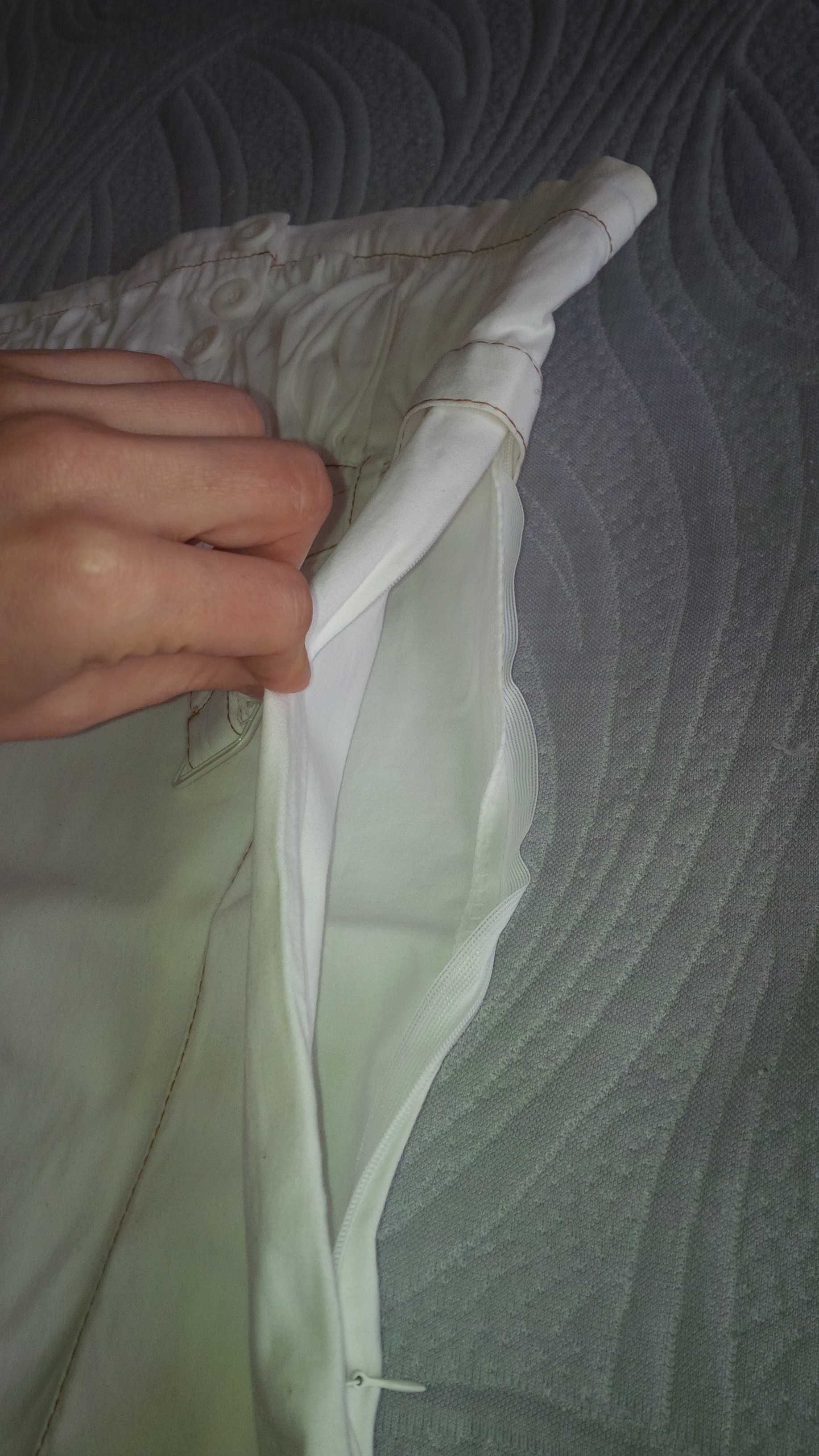 sukienka mini lato upał biała bez ramiączek r. 38 top