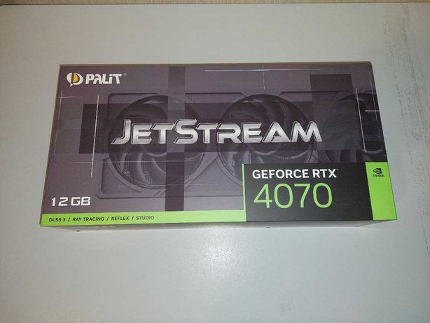 Відеокарта Palit RTX 4070 JetStream