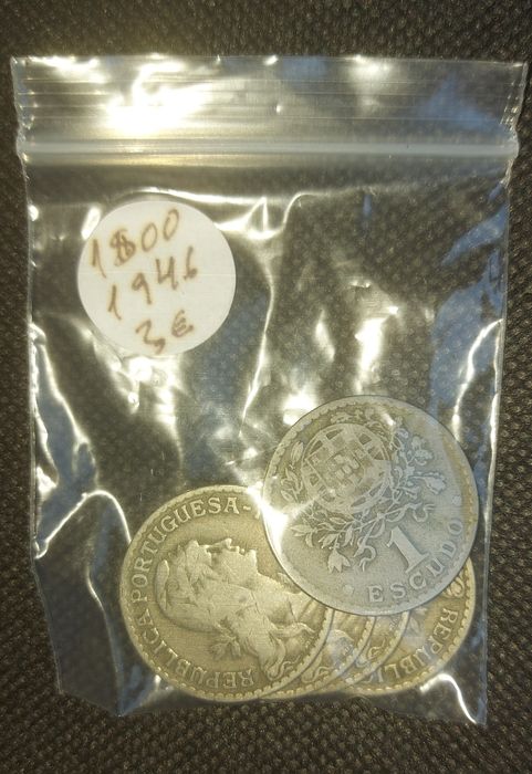 Moedas 1 escudo 1946