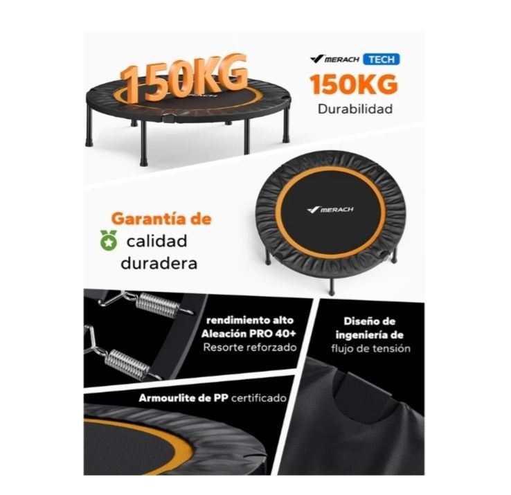 Trampolim como novo