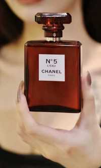 Chanel Classic No.5 Aqua Red Bottle Świąteczna edycja limitowana