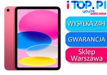 iPad 10 Gen 10.9" 64gb Wi-Fi Różowy I NOWY I Sklep iTop WaWa Muranów