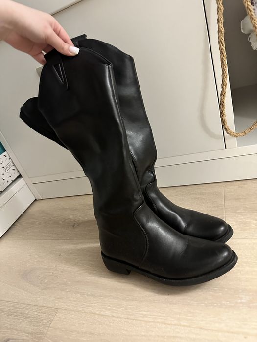 Сапоги Трубы экокожа