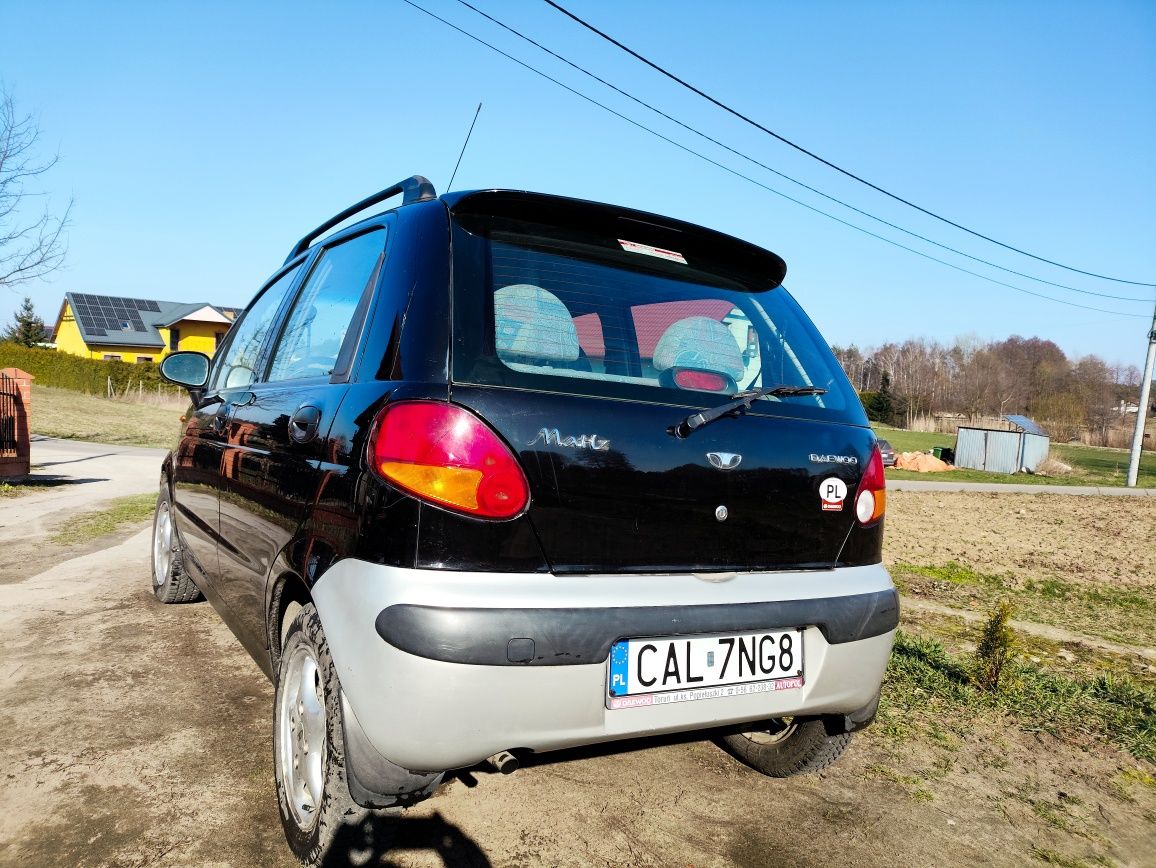 Daewoo Matiz 2001 rok - niski przebieg - bez rdzy