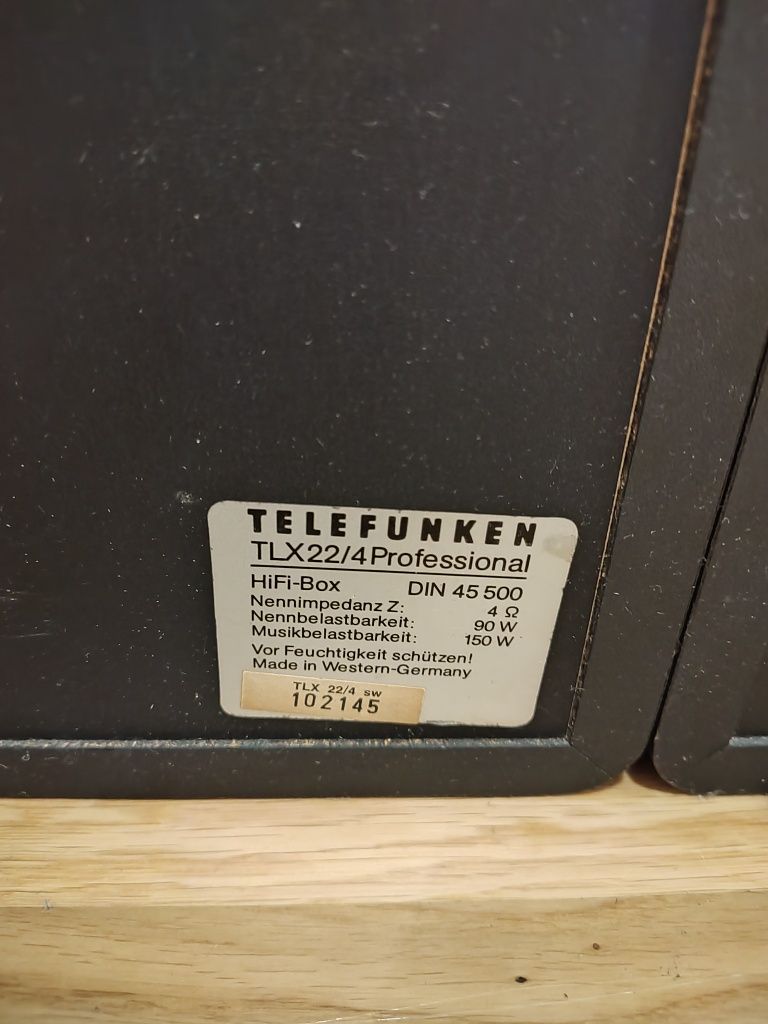 Głośniki Telefunken TLX 22/4 Professional