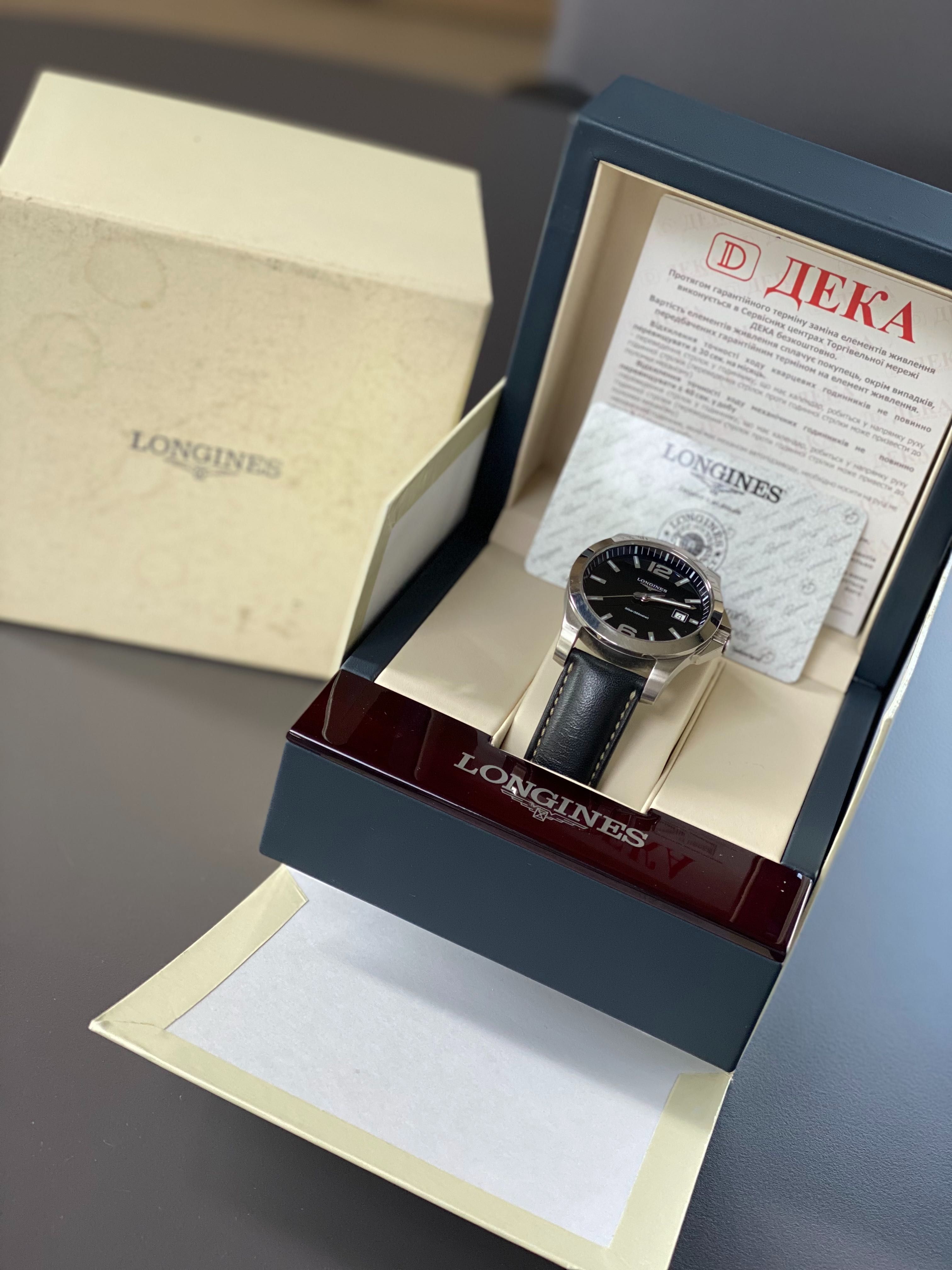 Продам часы Longines Conquest L3.659.4 S