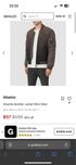 Allsaints Bomber Jacket Shiro Wool бомбер куртка шерстяна