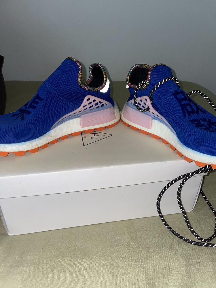 adidas NMD Human Race Blue - n43