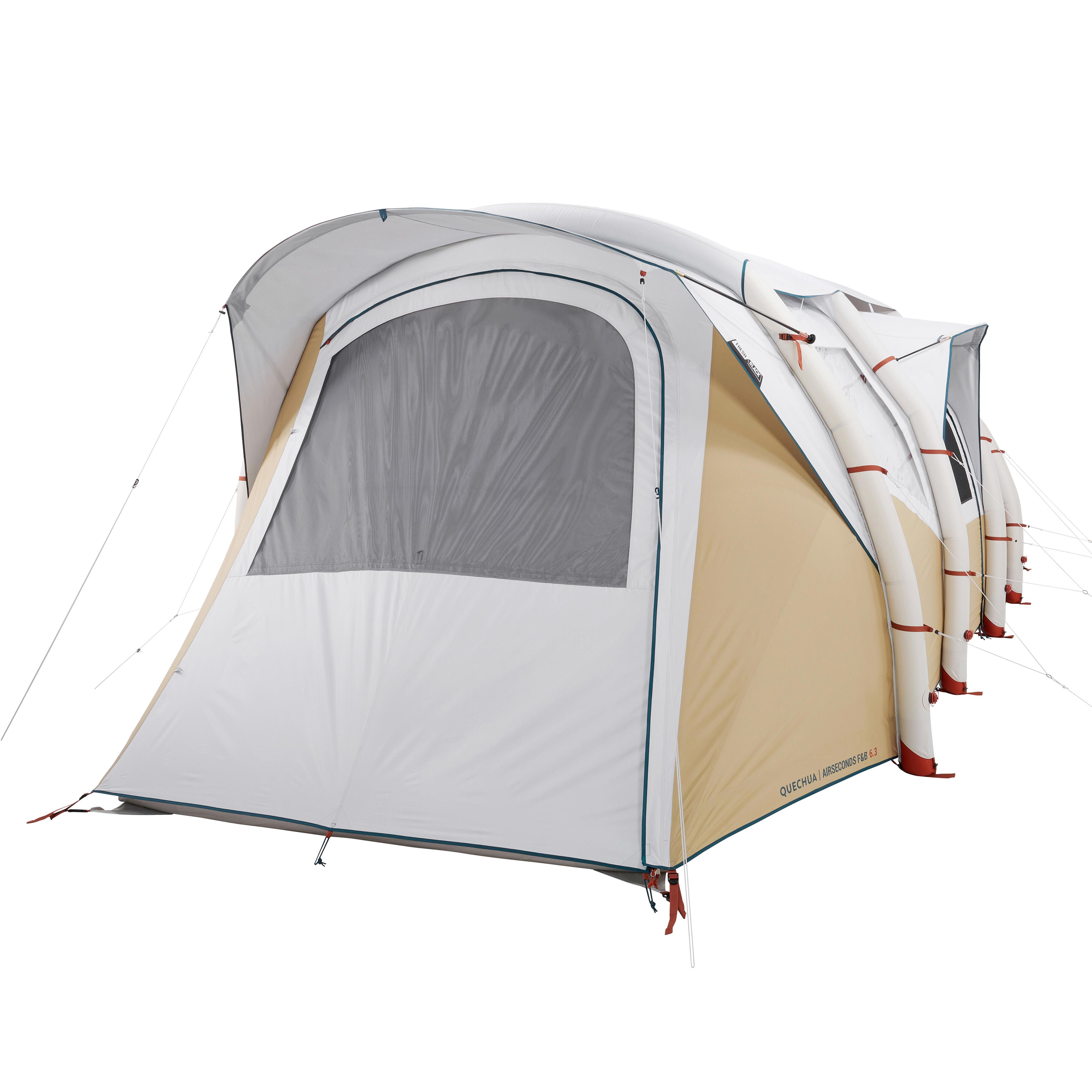Tenda insuflável de campismo - Air Seconds 6.3 F&B - 6