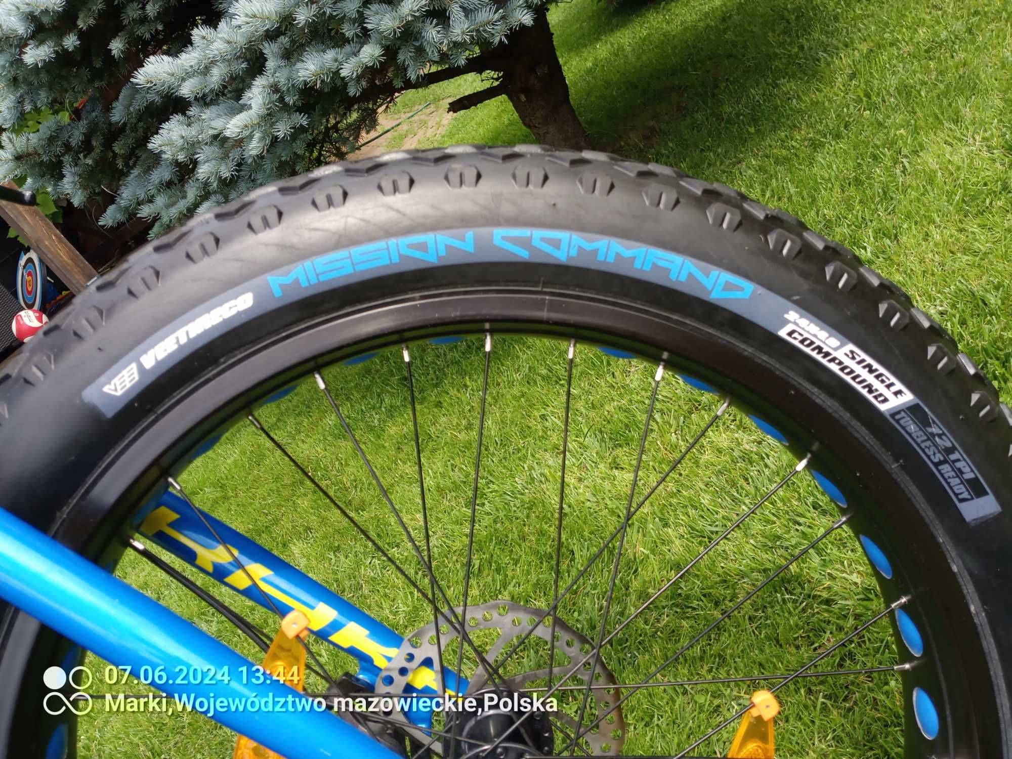 Rower Fatbike Mondraker PANZER Junior koła 20