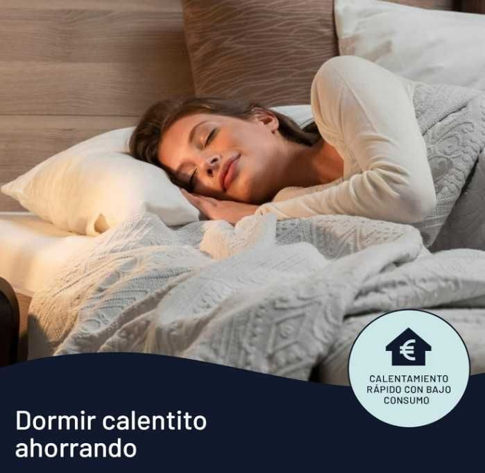 Cobertor Elétrico IMETEC 150x137 cm – Duplo, Seguro e Lavável, Novo