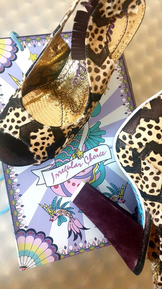 Oryginalne, szalone buty Irregular Choice rozm.40